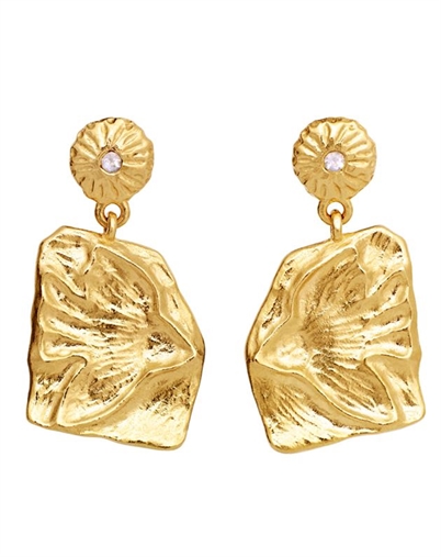 Maanesten - Erinna Øreringe - Gold